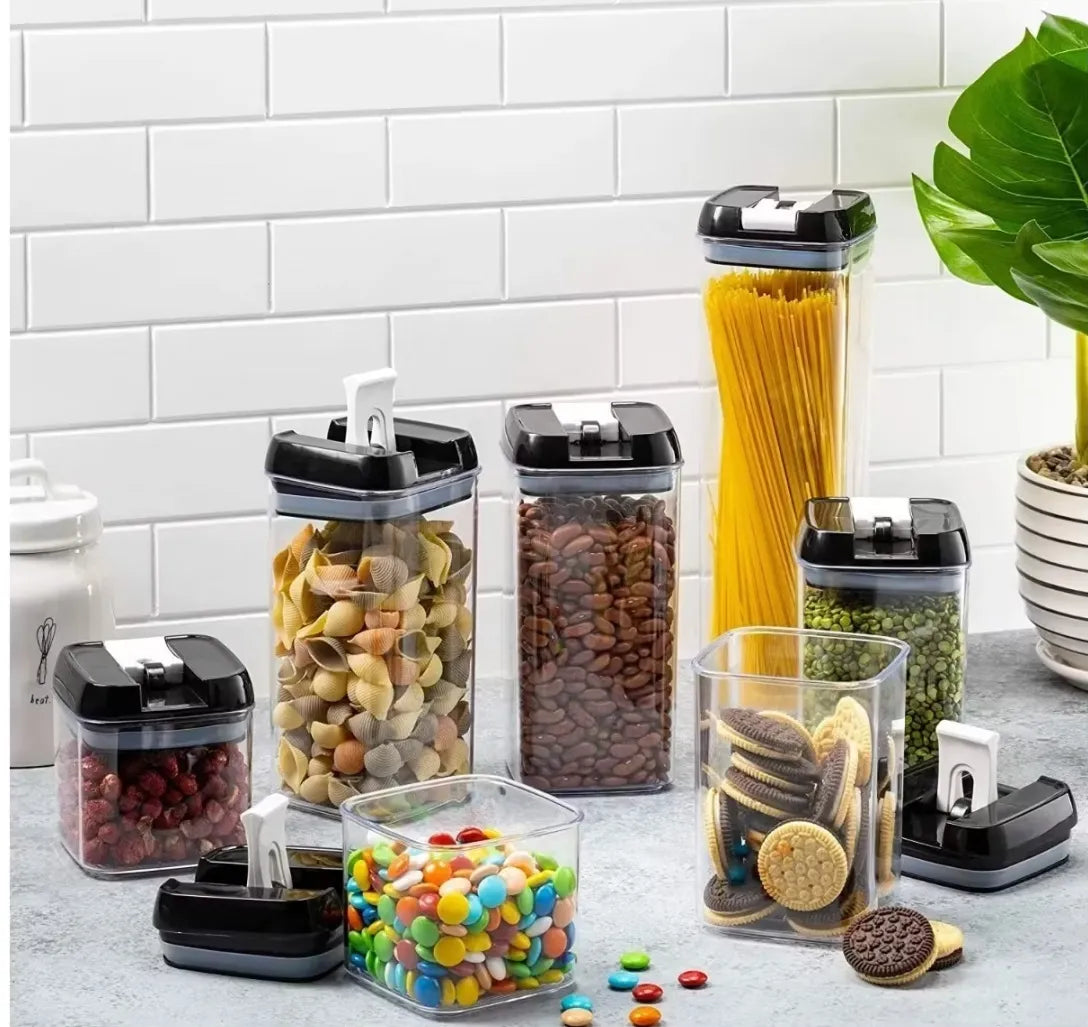 Set de 7 Contenedores Herméticos para Cocina