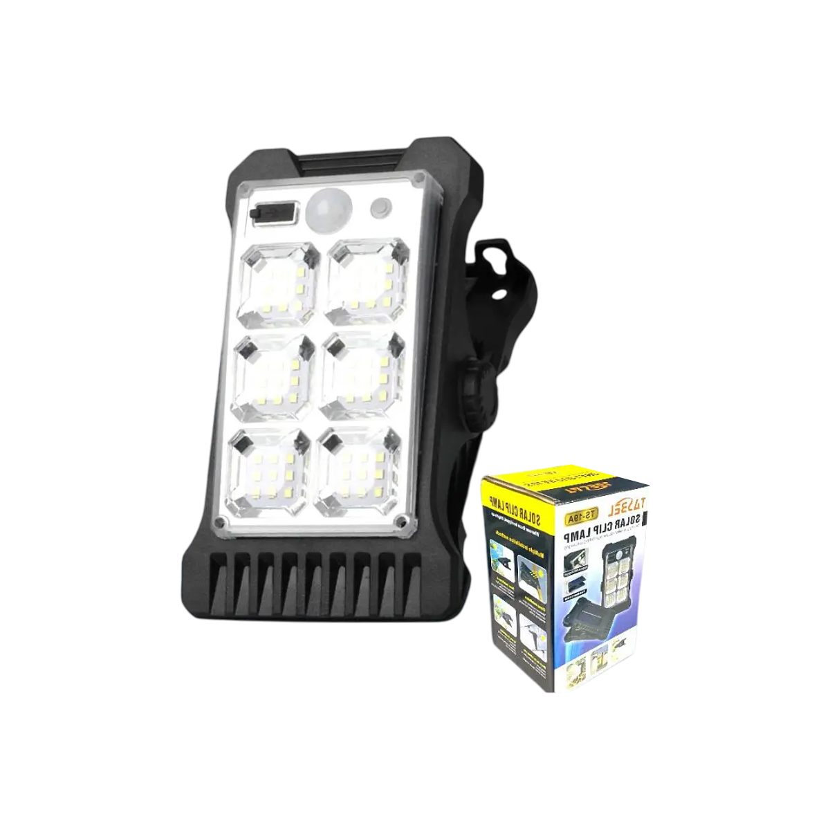 Foco Solar con Clip