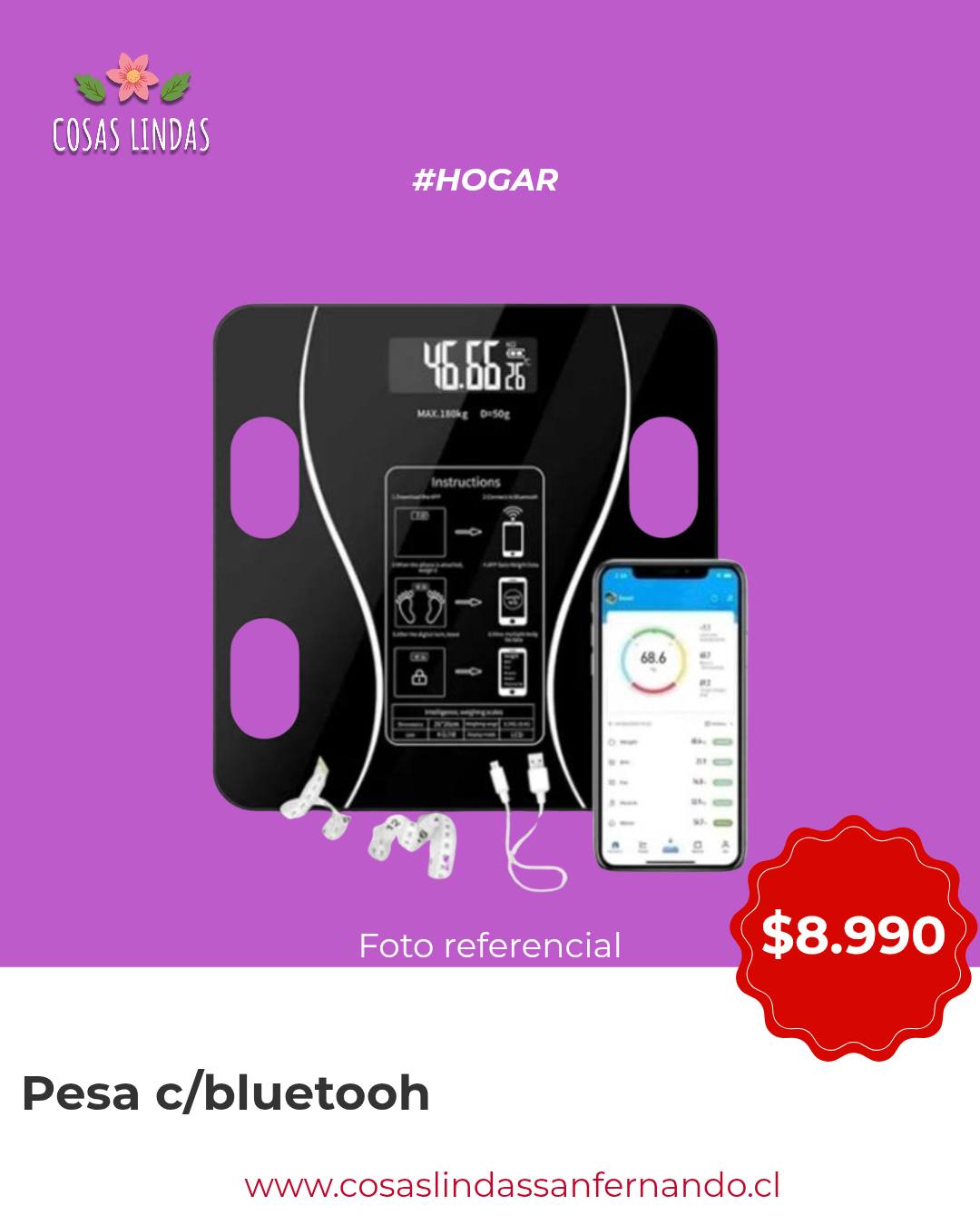 Pesa con Bluetooth