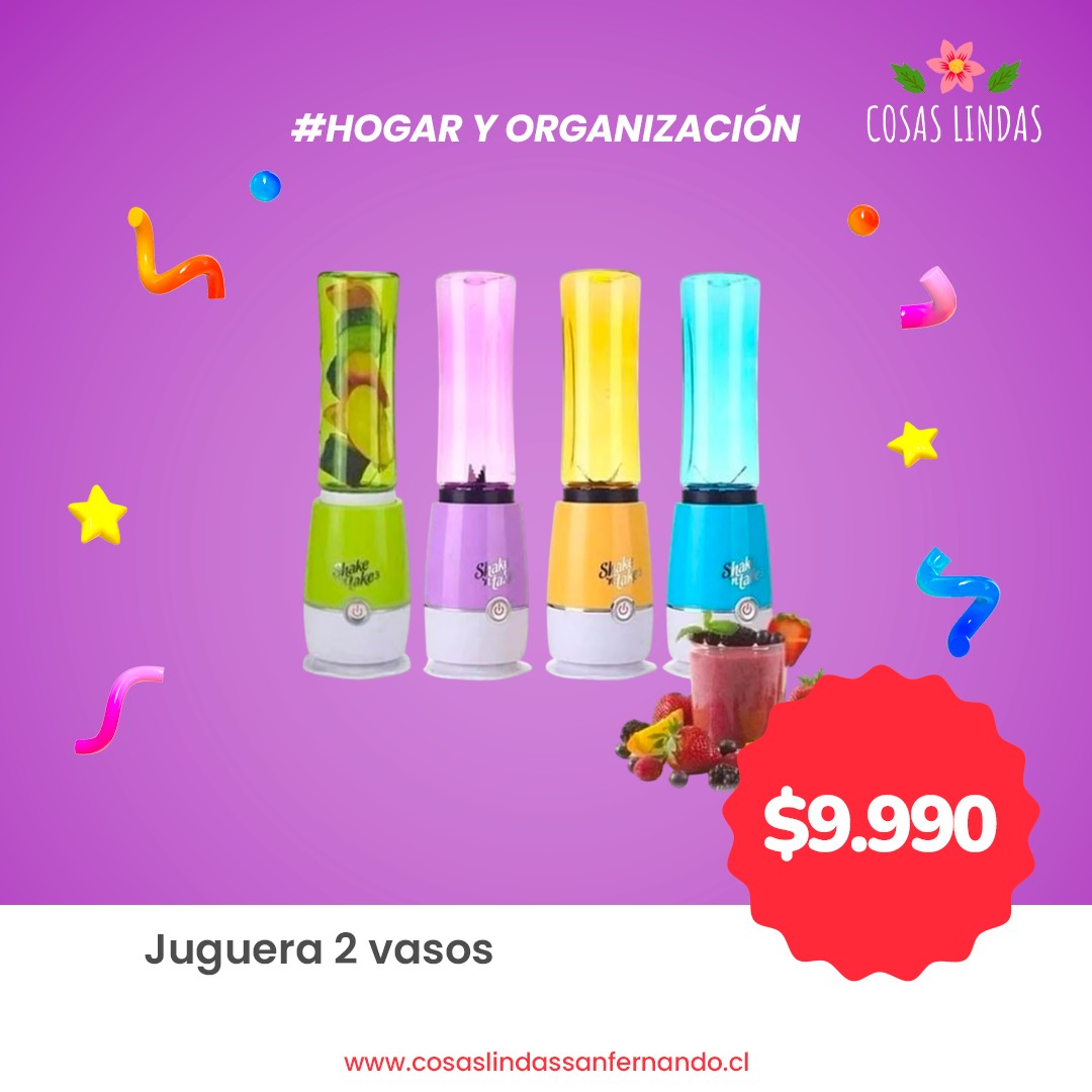Juguera 2 vasos