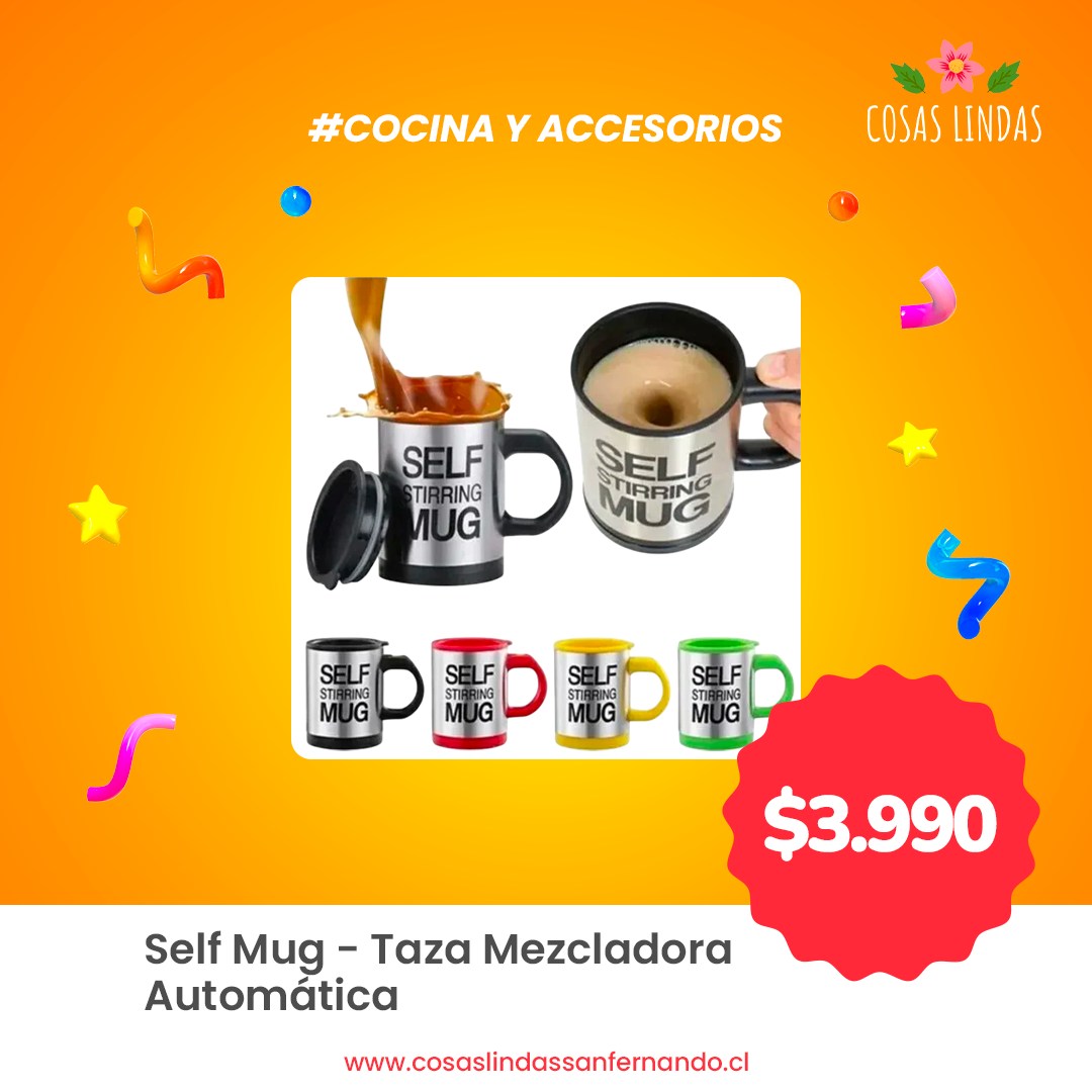 Self Mug - Taza Mezcladora Automática