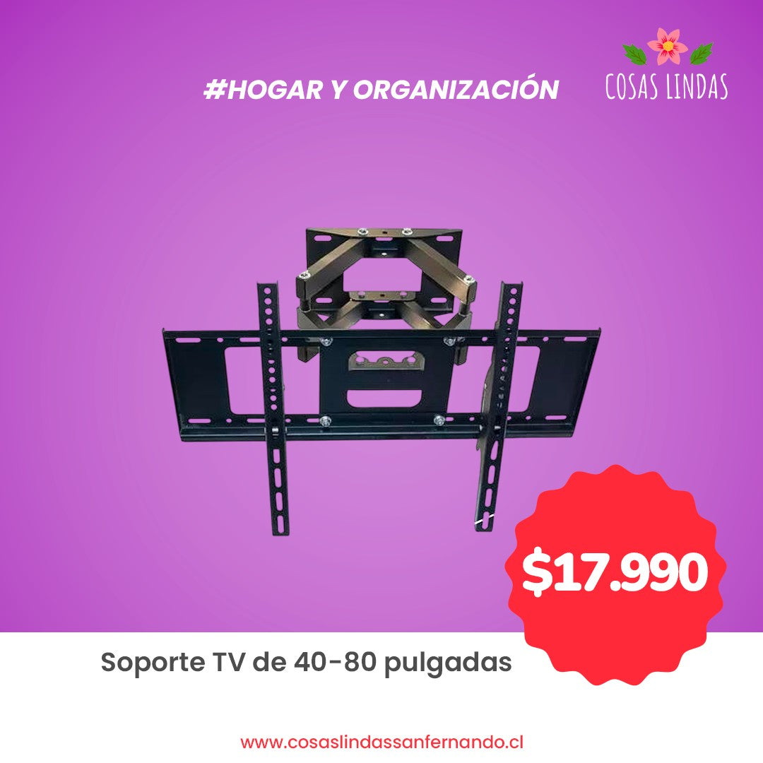 Soporte TV de 40-80 pulgadas