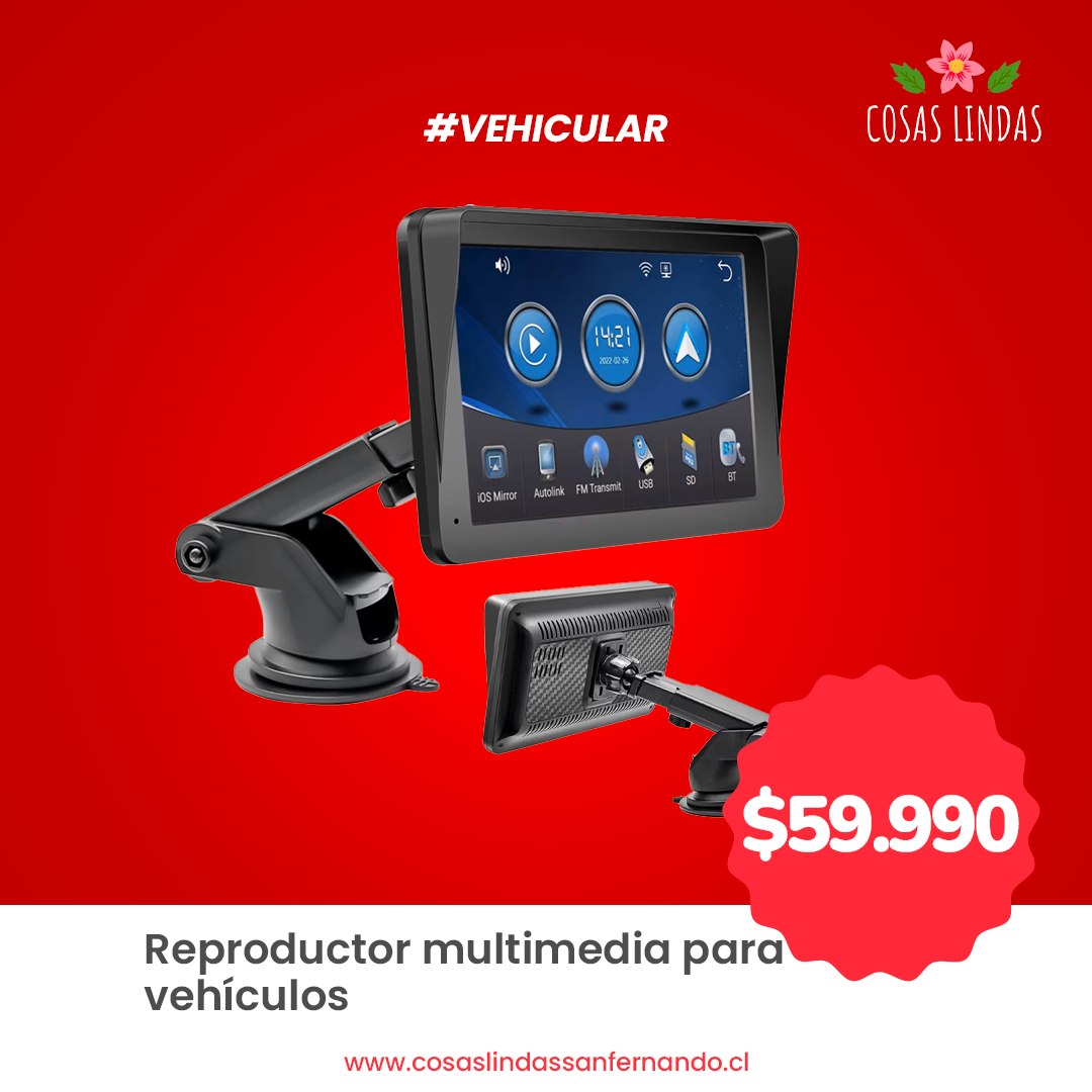 Reproductor Multimedia para Vehículos