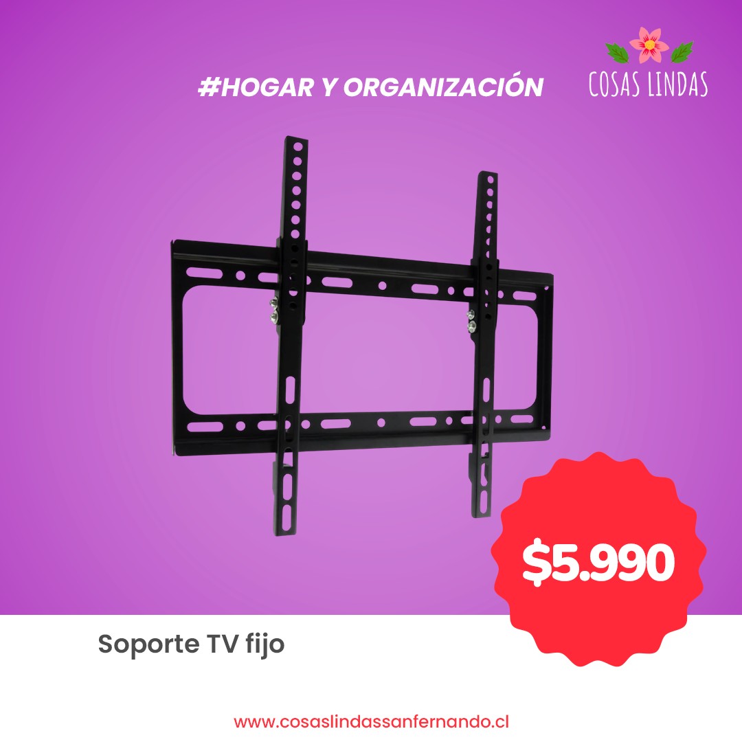 Soporte TV Fijo