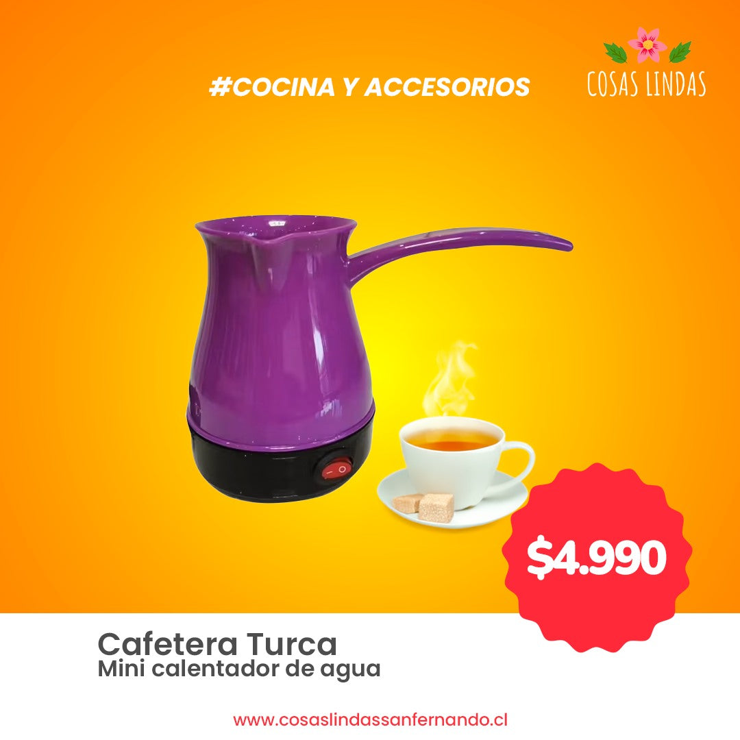 Cafetera Turca con Minicalentador de Agua