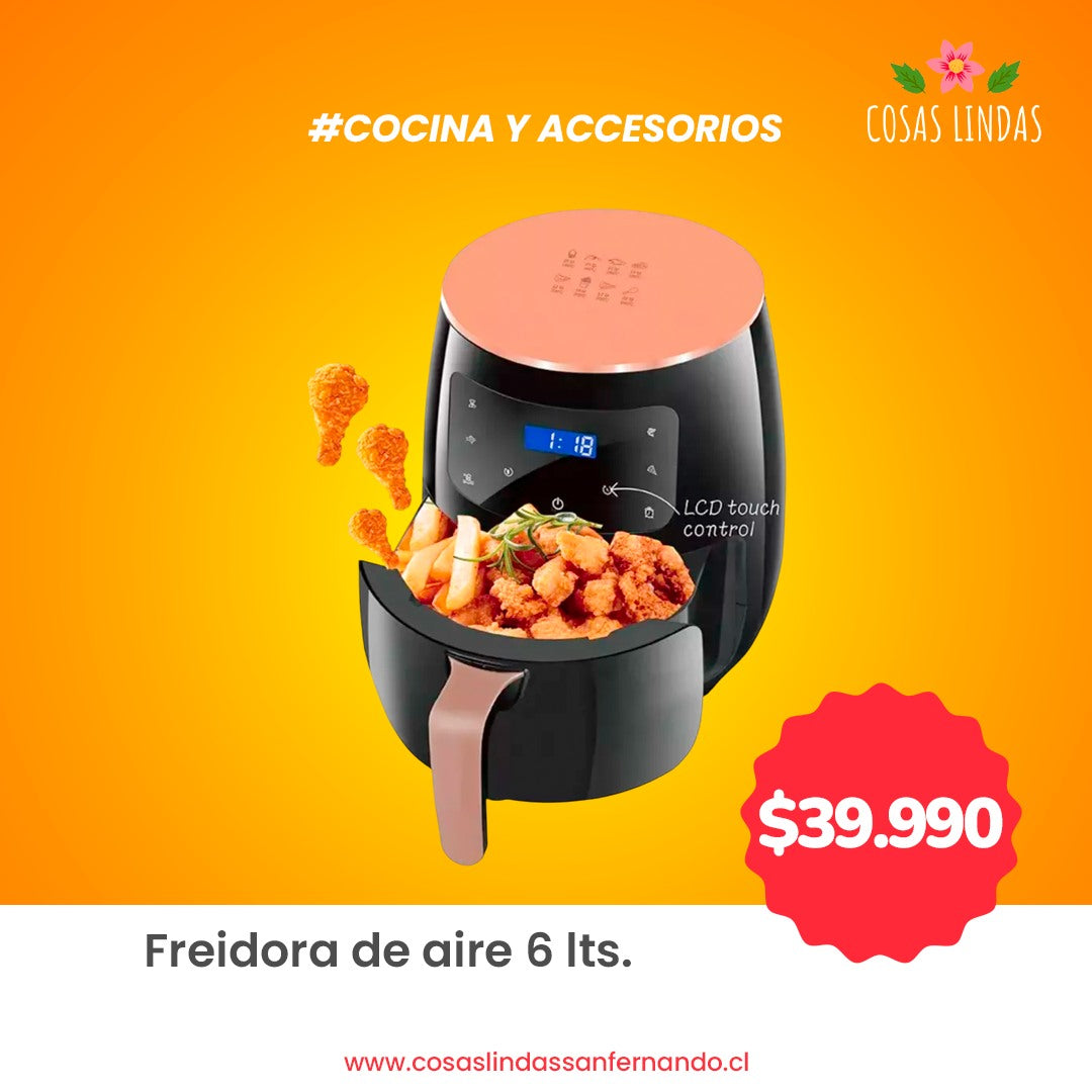Freidora de Aire 6 Litros
