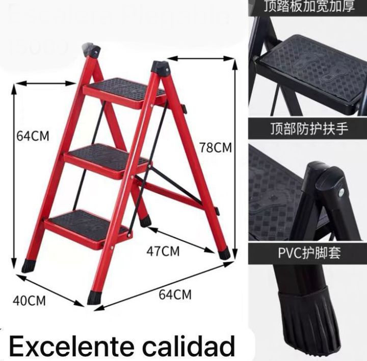 Escalera Plegable 3 Pisos
