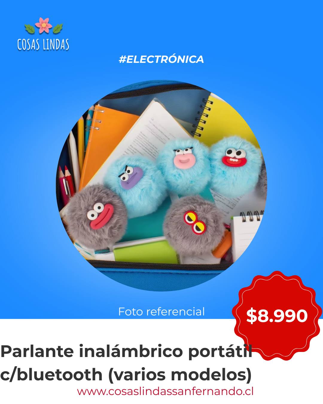 Parlante Bluetooth Portátil