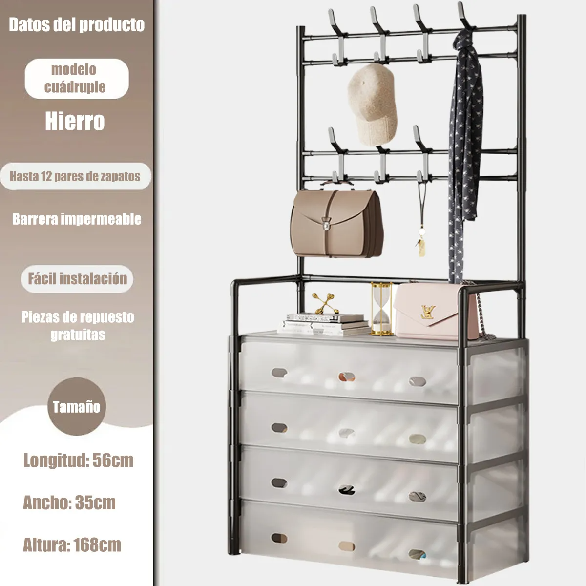 Organizador, Colgador y Zapatero