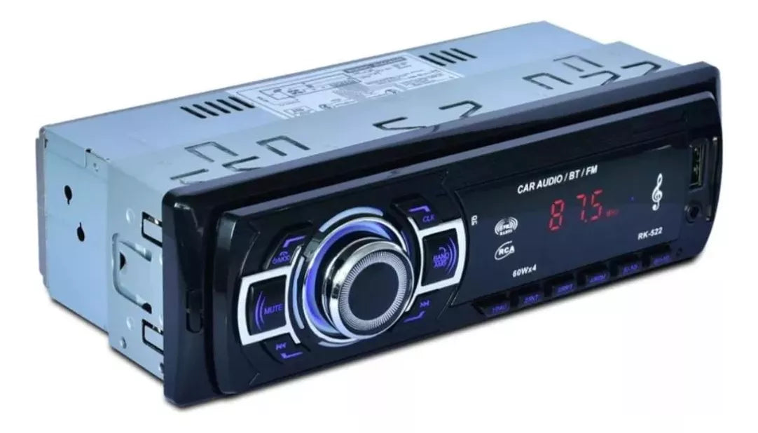 Radio de Auto Bluetooth con Doble USB y Control Remoto