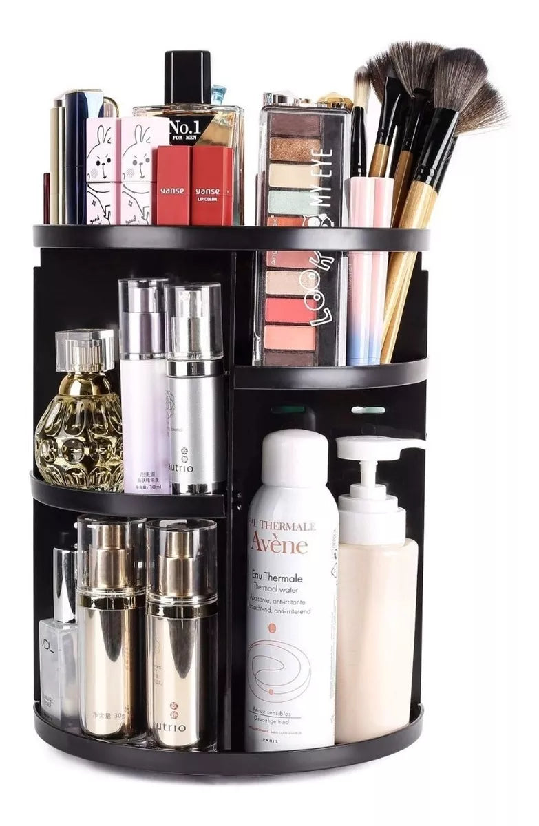 Organizador de Maquillaje Cosmetiquero Giratorio 360°