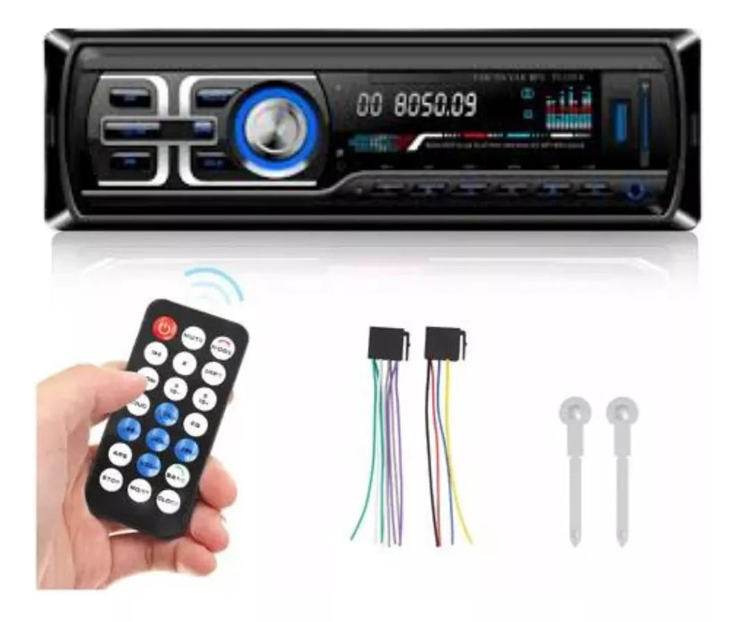 Radio de Auto Bluetooth con Doble USB y Control Remoto