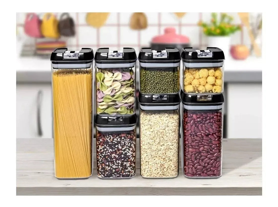 Set de 7 Contenedores Herméticos para Cocina