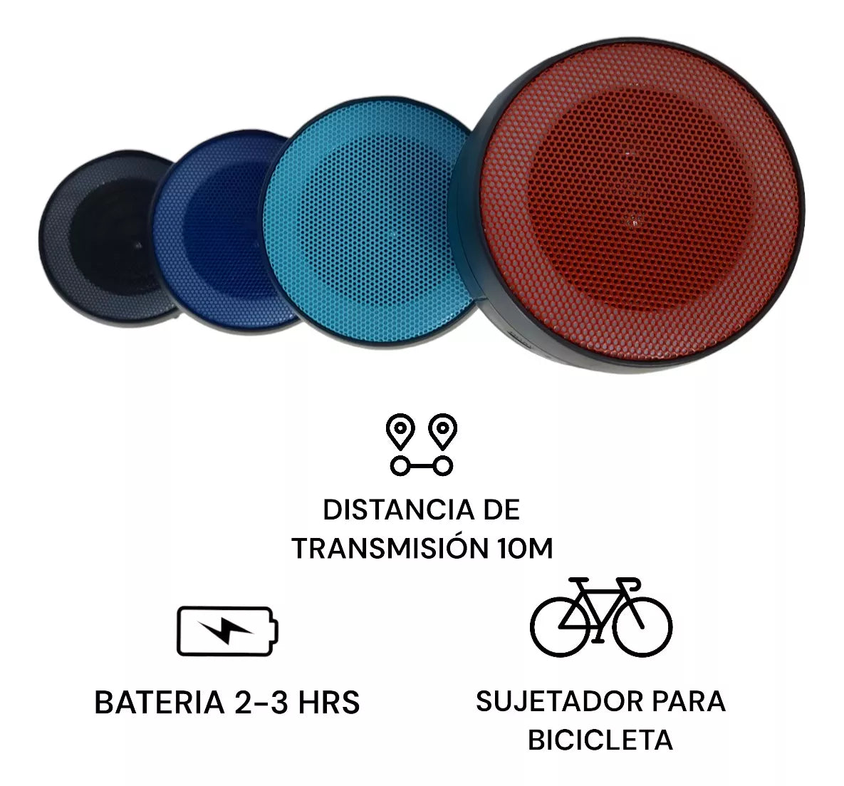 Parlante para Bicicleta Portable