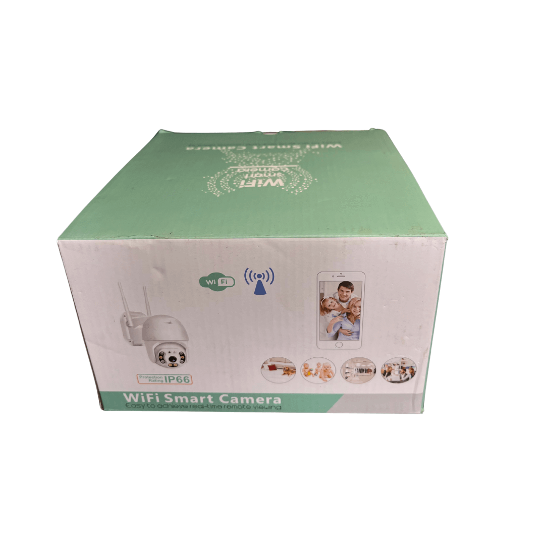 Cámara de Seguridad Exterior Inalámbrica con Visión Nocturna y Alerta Remota