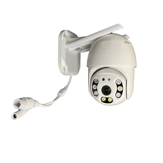 Cámara de Seguridad Exterior Inalámbrica con Visión Nocturna y Alerta Remota