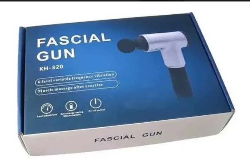 Pistola de Masaje Muscular Fascial Gun