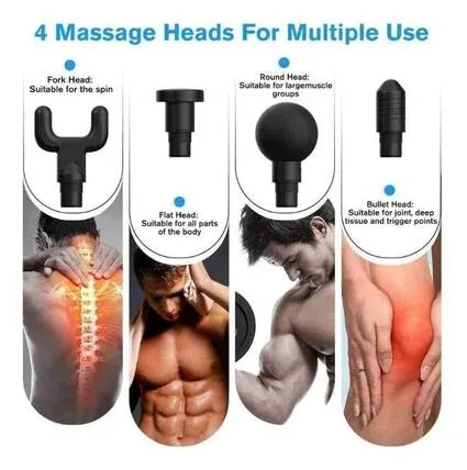 Pistola de Masaje Muscular Fascial Gun