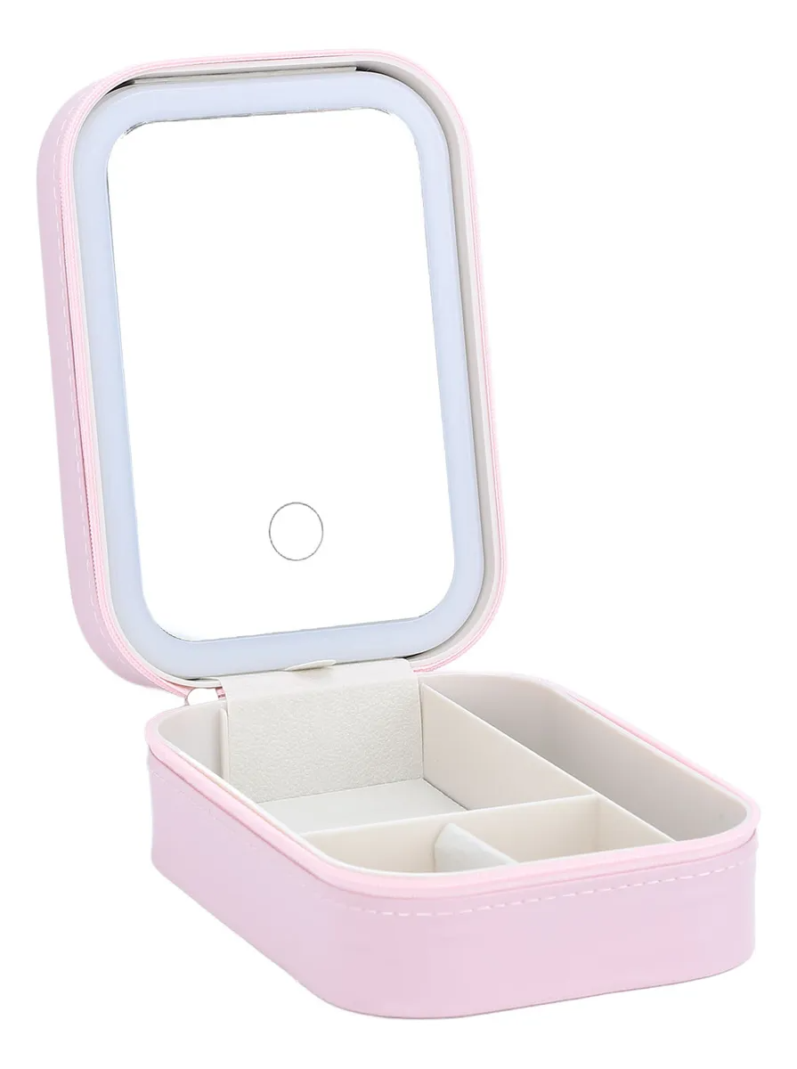 Estuche Cosmético con Espejo LED
