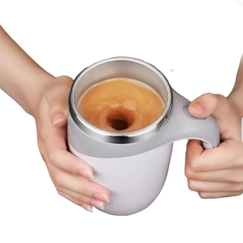 Taza Mezcladora Automática de Acero Inoxidable