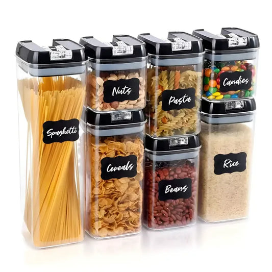 Set de 7 Contenedores Herméticos para Cocina
