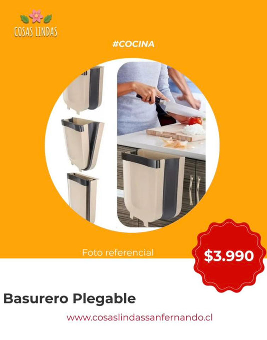 Basurero Plegable