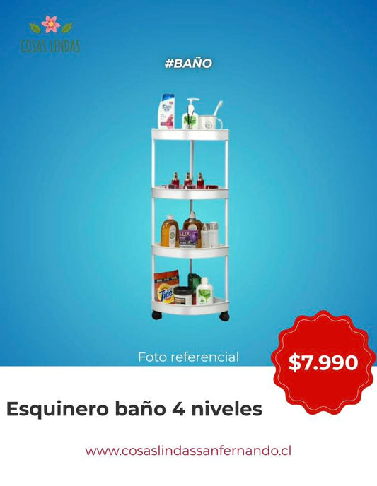 Esquinero Baño 4 Niveles