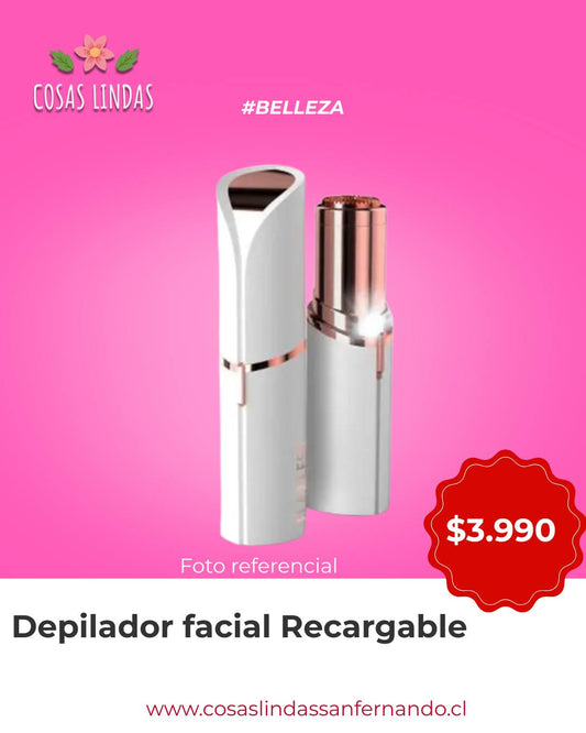 Depiladora Facial Recargable