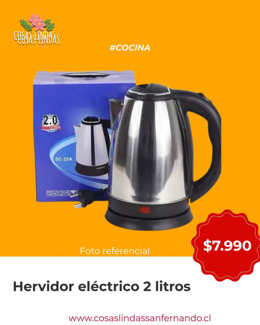Hervidor Eléctrico 2 Litros