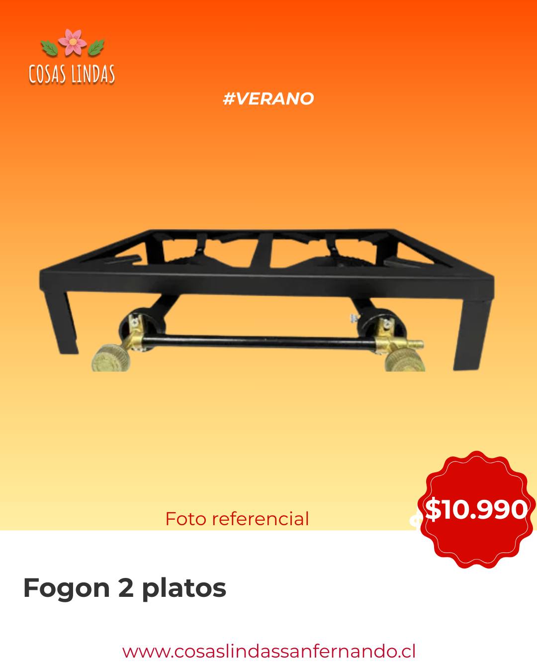 Fogón 2 Platos
