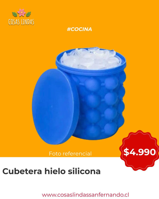 Cubetera de Hielo Silicona