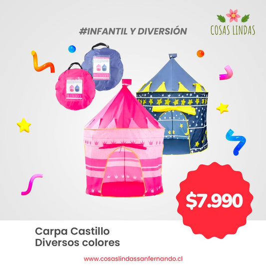 Carpa Castillo Azul