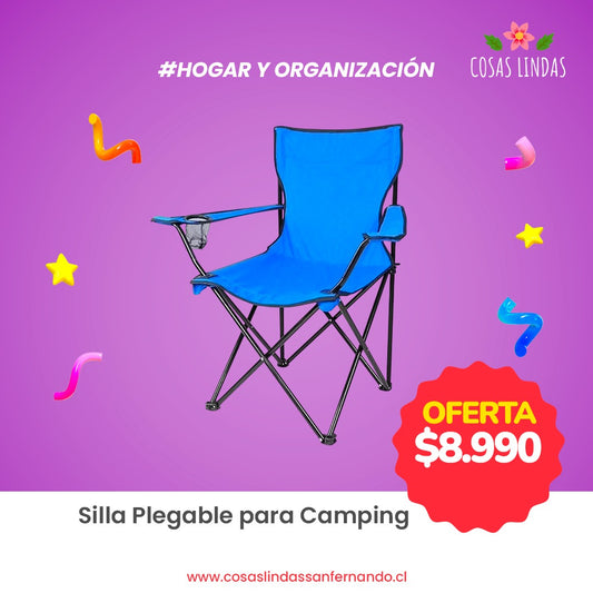 Silla plegable para camping