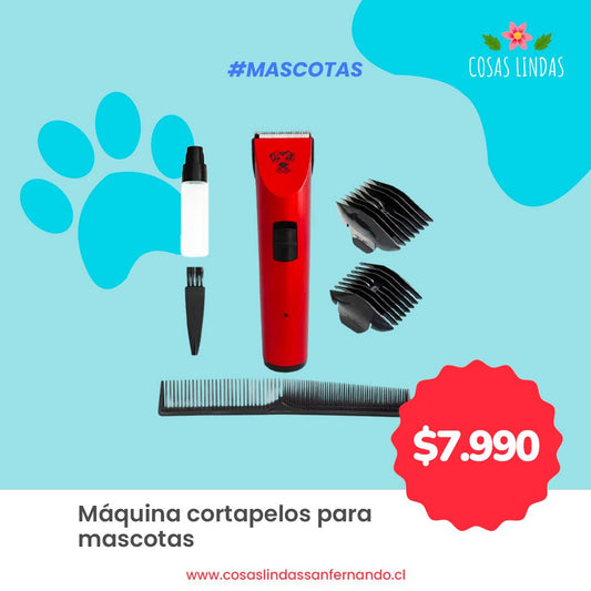 Máquina cortapelos para mascotas Sportsman: cuidado profesional en casa