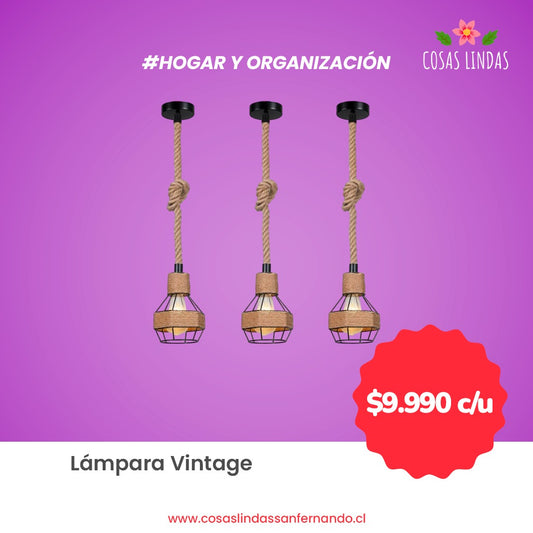 Lámpara Vintage