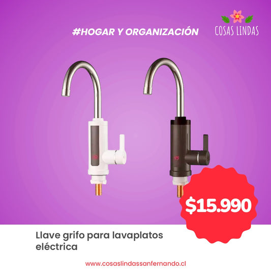 Llave de Grifo para Lavaplatos Eléctrica