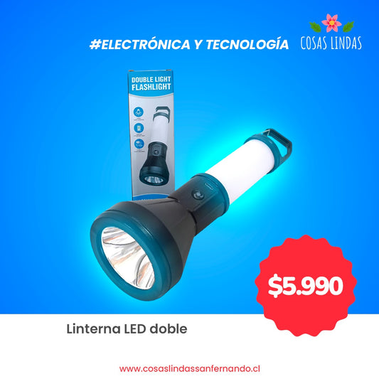 Linterna LED Doble
