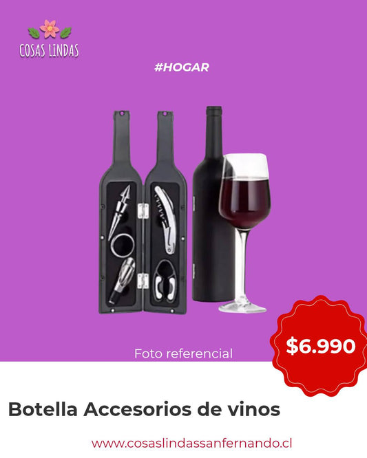 Botella Accesorios de Vino