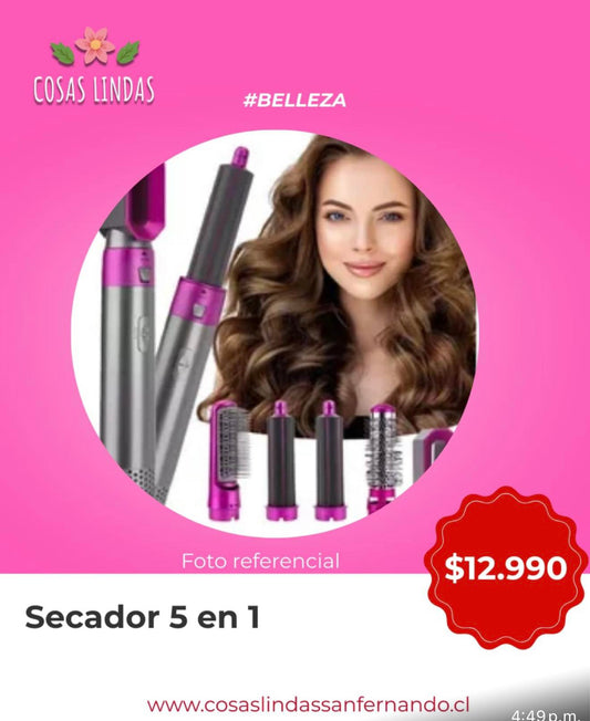 Cepillo Secador 5 en 1
