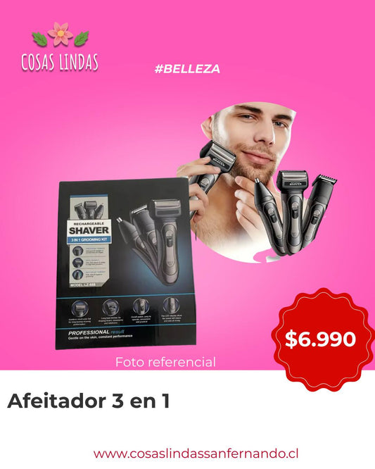 Afeitadora 3 en 1