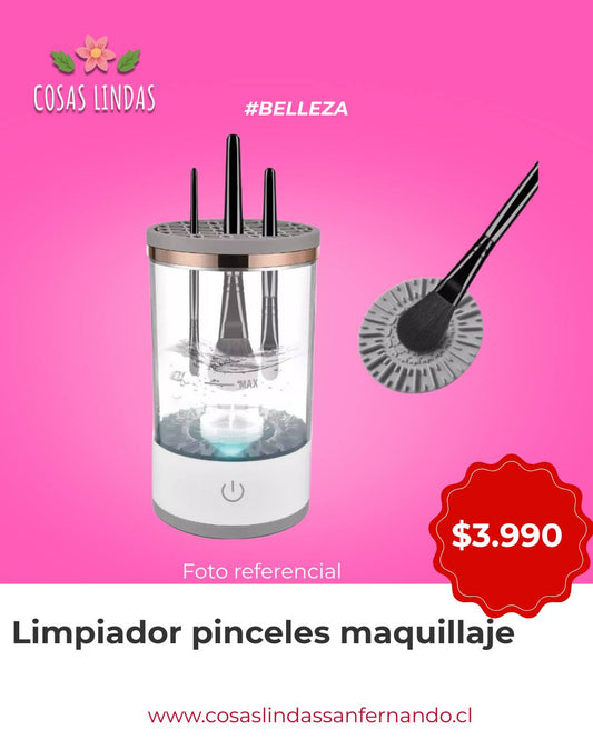 Limpiador de Pinceles y Brochas de Maquillaje