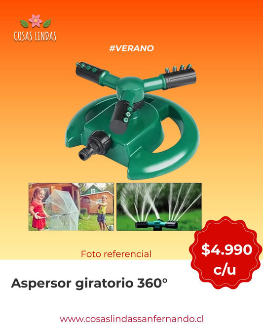 Aspersor Giratorio 360°