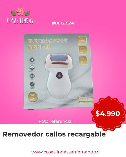 Removedor de Callos Recargable