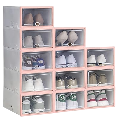Caja Organizadora de Zapatos armable 1 unidad 24,5 x 36 x 19