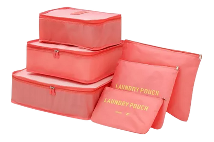 Set de 6 Bolsos Organizadores para Viaje