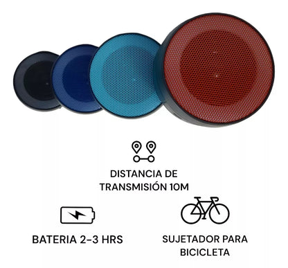 Parlante para Bicicleta Portable