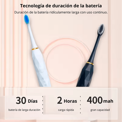 Cepillo Dental Eléctrico Recargable