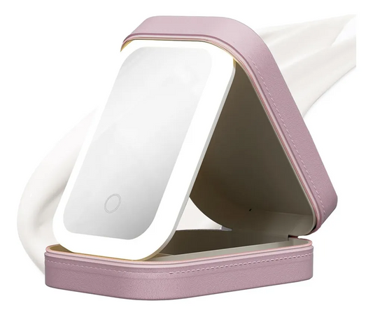 Estuche Cosmético con Espejo LED