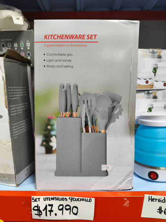 Set Utensilios con Cuchillos