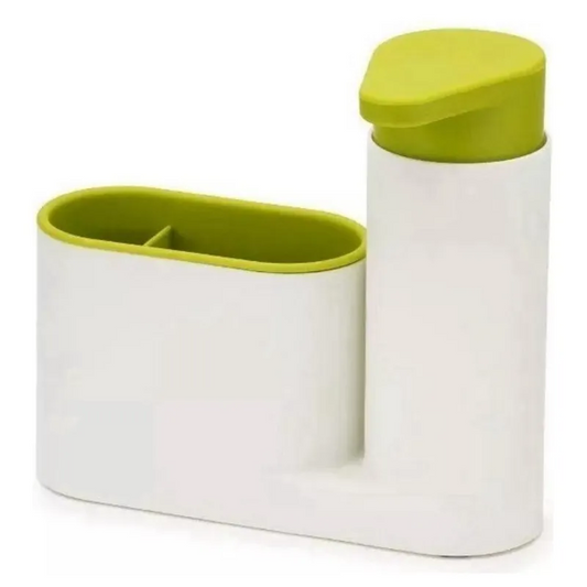 Jabonera con porta esponja